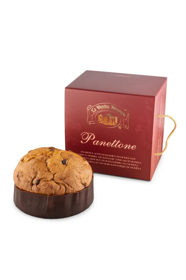 La Vecchia Dispensa Panettone Amarene Aceto Balsamico Lievito Madre