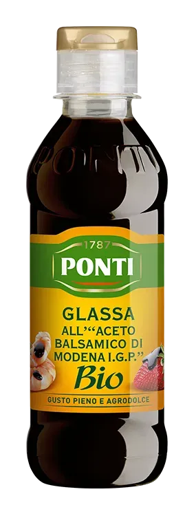 Ponti Biologica glassa balsamica Modena IGP bio densa