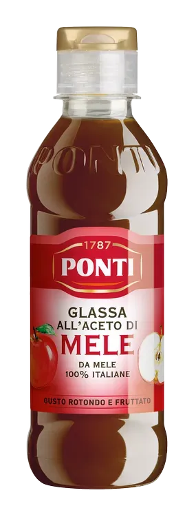 Ponti Glassa all'aceto di mele italiane 100% da versare