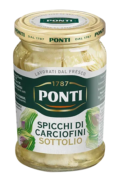 Ponti Spicchi di Carciofini sottolio classici
