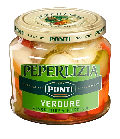 Ponti Peperlizia Verdure Antipasto Italiano Sottolio