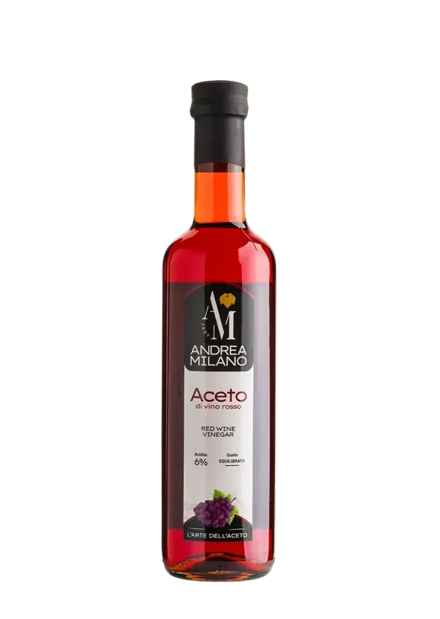 Andrea Milano Aceto di Vino Rosso tradizionale 1889
