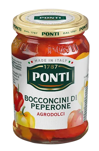 Ponti Bocconcini di Peperone agrodolce per aperitivo