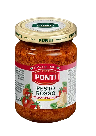 Ponti Pesto Rosso sugo al pomodoro per pasta