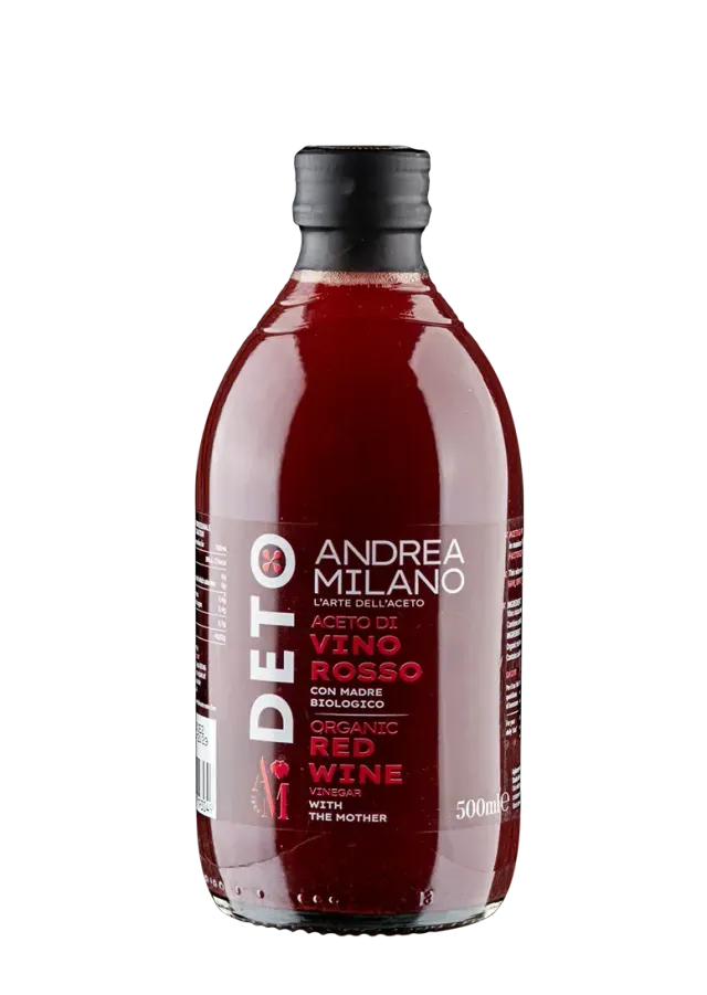 Andrea Milano Rosso Biologico aceto di vino non filtrato