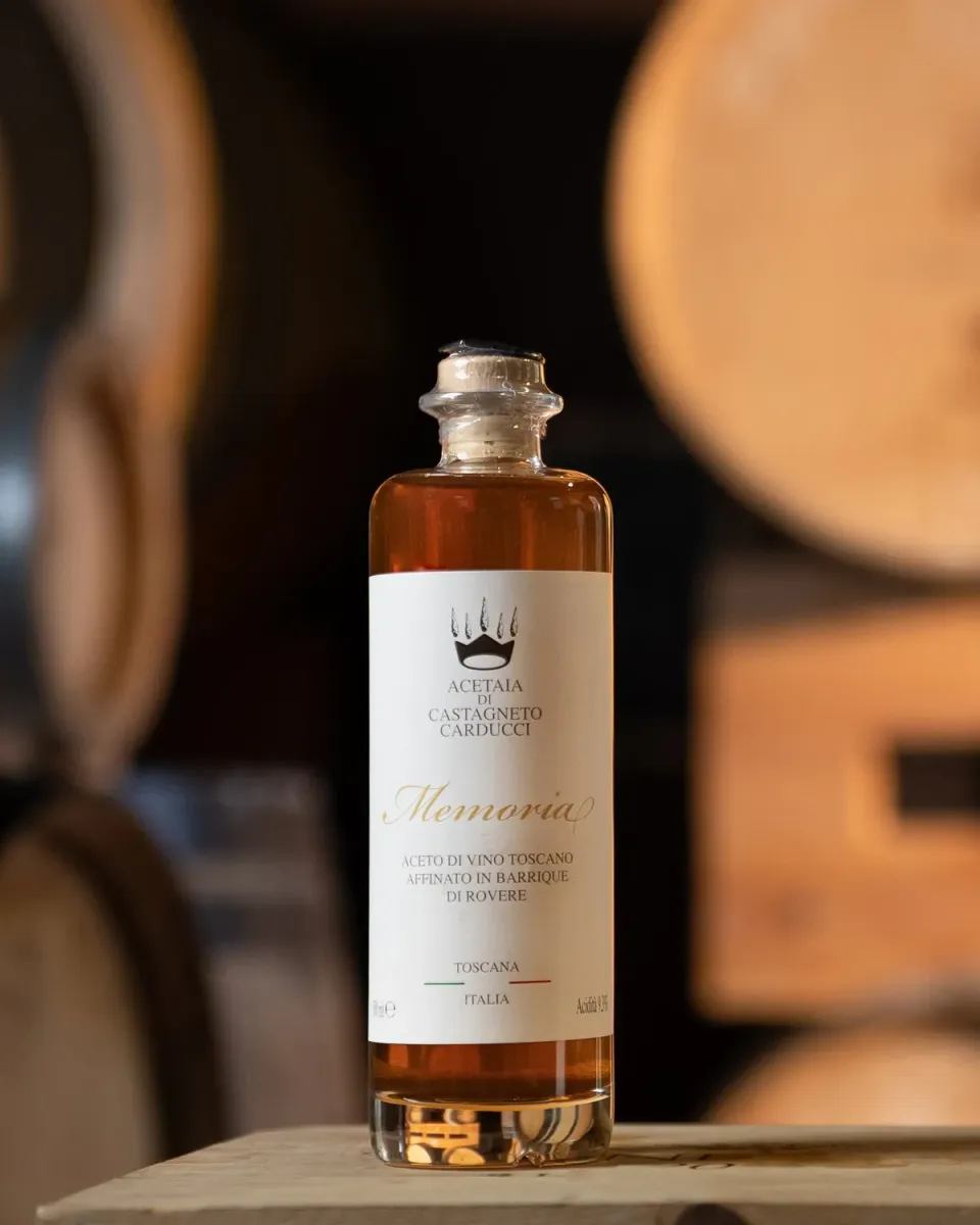 Acetaia di Castagneto Memoria Bianco aceto di vino barrique
