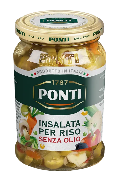 Ponti Insalata per Riso Senza Olio leggera