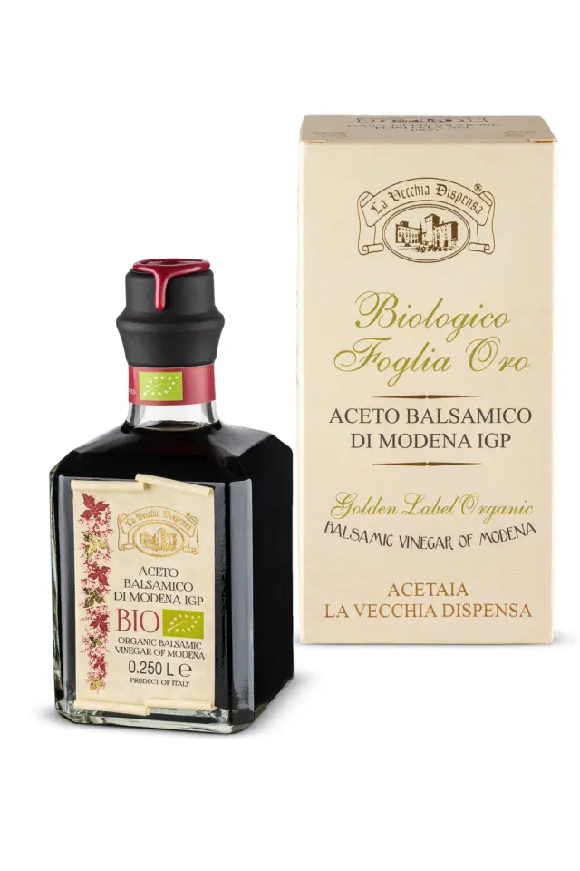 La Vecchia Dispensa Foglia Oro Biologico aceto balsamico 250 ml denso