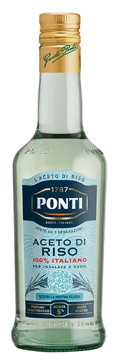 Ponti Aceto di Riso 100% Italiano delicato