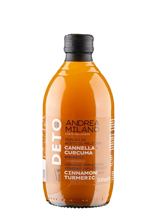 Andrea Milano Aceto di Mele Curcuma Cannella con madre bio