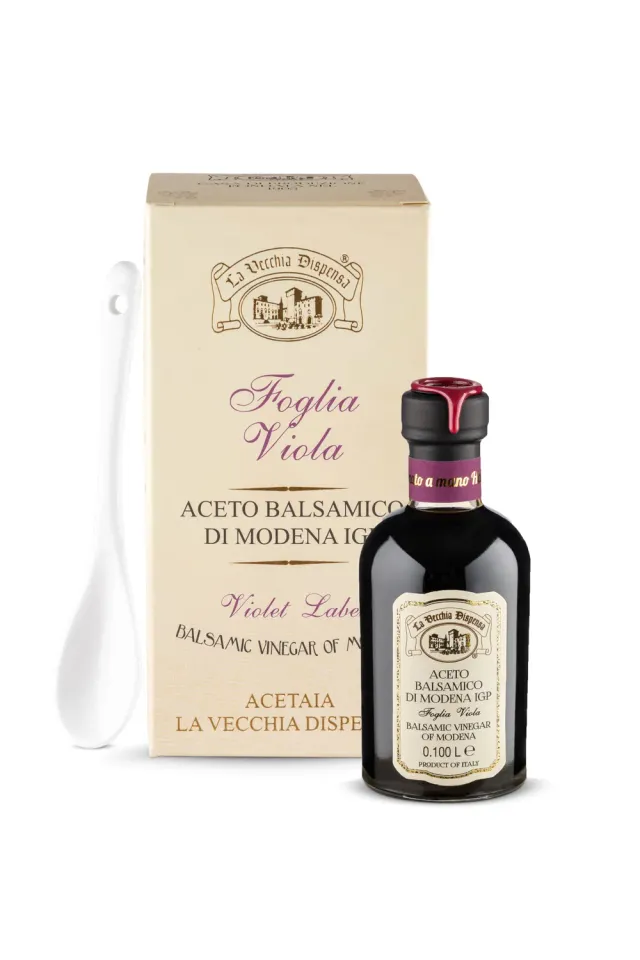 La Vecchia Dispensa Foglia Viola Aceto Balsamico 250 ml media densità