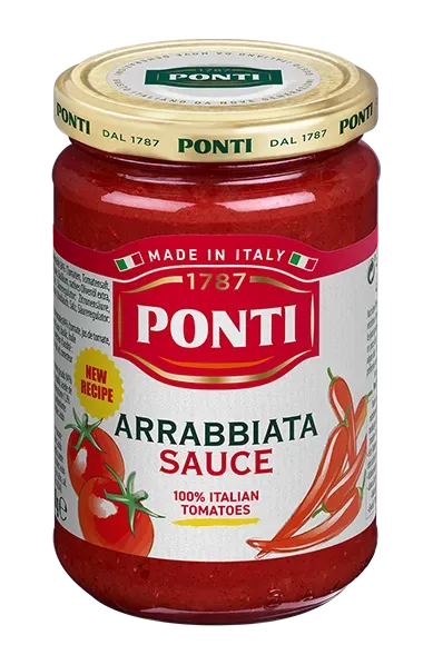 Ponti Sugo all'Arrabbiata per pasta piccante