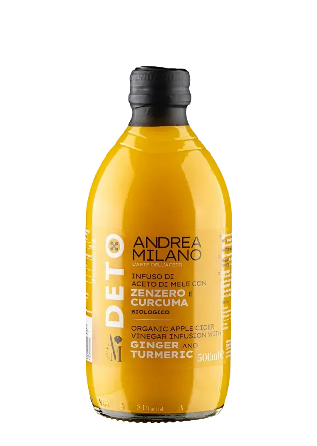 Andrea Milano Aceto Mele Zenzero Curcuma Peperoncino bio