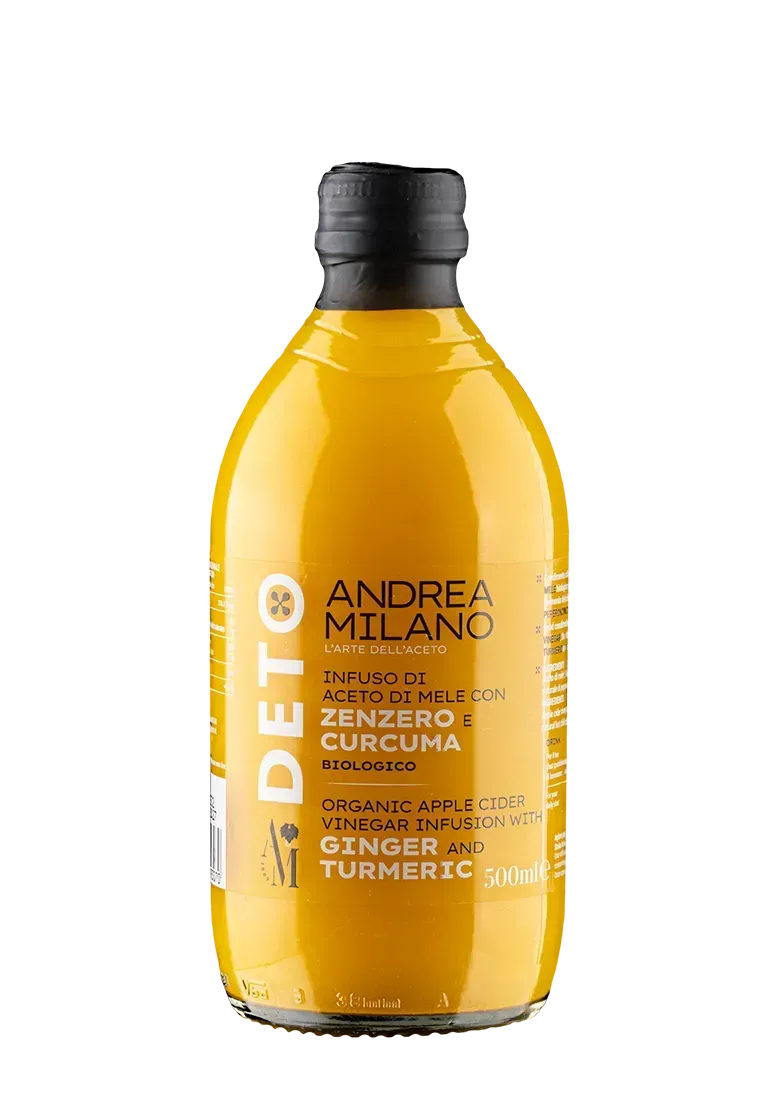 Andrea Milano Aceto Mele Zenzero Curcuma Peperoncino bio
