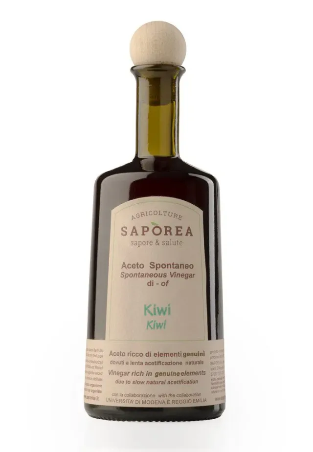 Saporea Aceto Spontaneo Kiwi Bio 500 ml fruttato