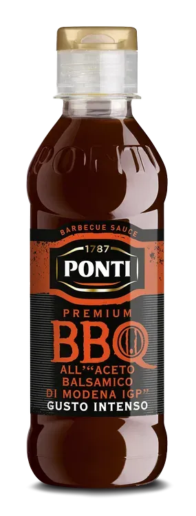 Ponti Salsa Barbecue al Balsamico Modena IGP per grigliate