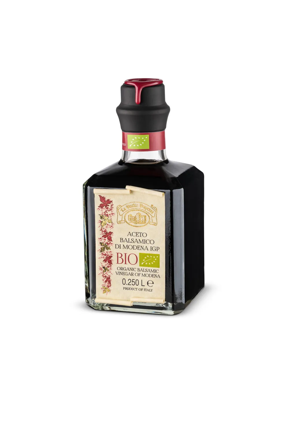 La Vecchia Dispensa Foglia Oro Biologico aceto balsamico 250 ml denso