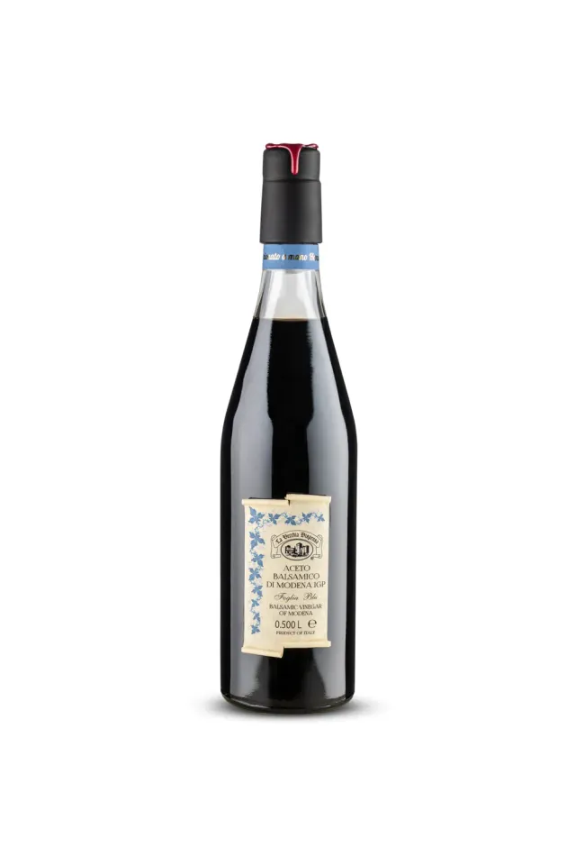 La Vecchia Dispensa Foglia Blu aceto balsamico 250ml rotondo vanigliato