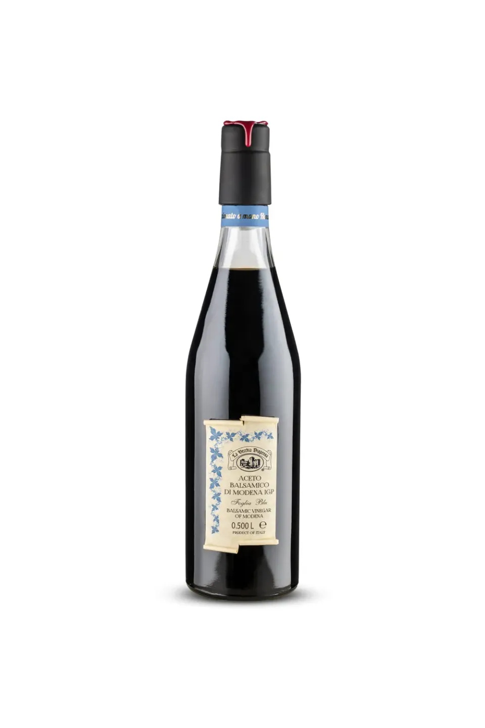 La Vecchia Dispensa Foglia Blu aceto balsamico 250ml rotondo vanigliato