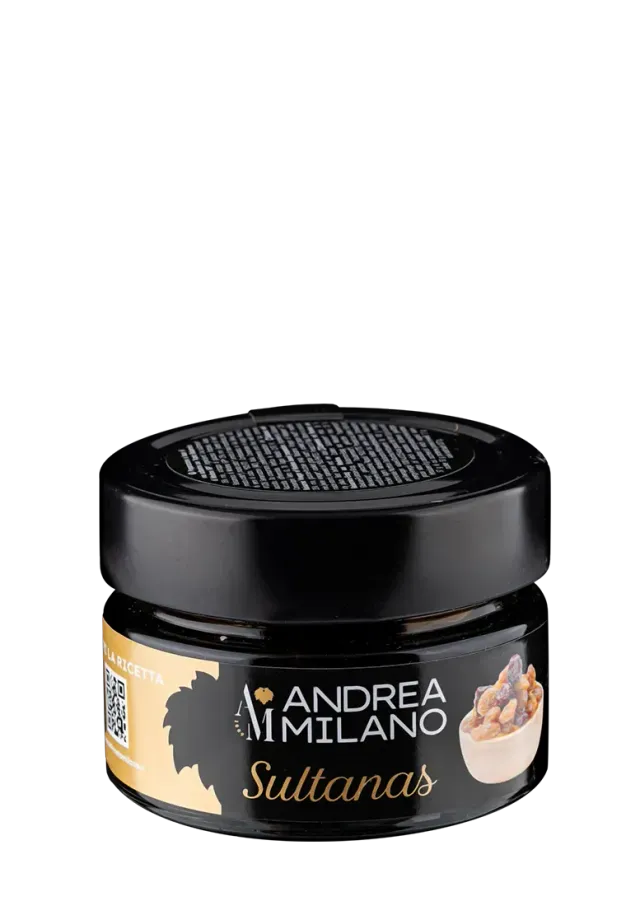 Andrea Milano Sultanas composta uvetta balsamico agrodolce