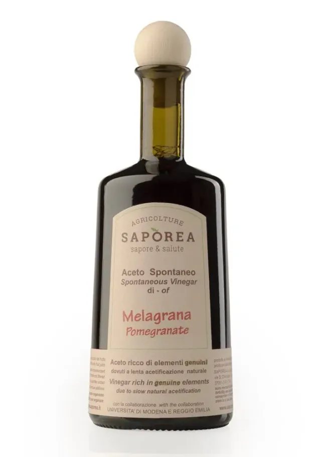 Saporea Aceto Spontaneo Melagrana Bio 500 ml tannico