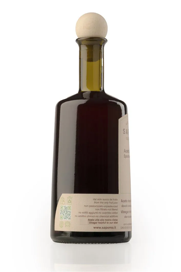 Saporea Aceto Spontaneo Kiwi Bio 500 ml fruttato