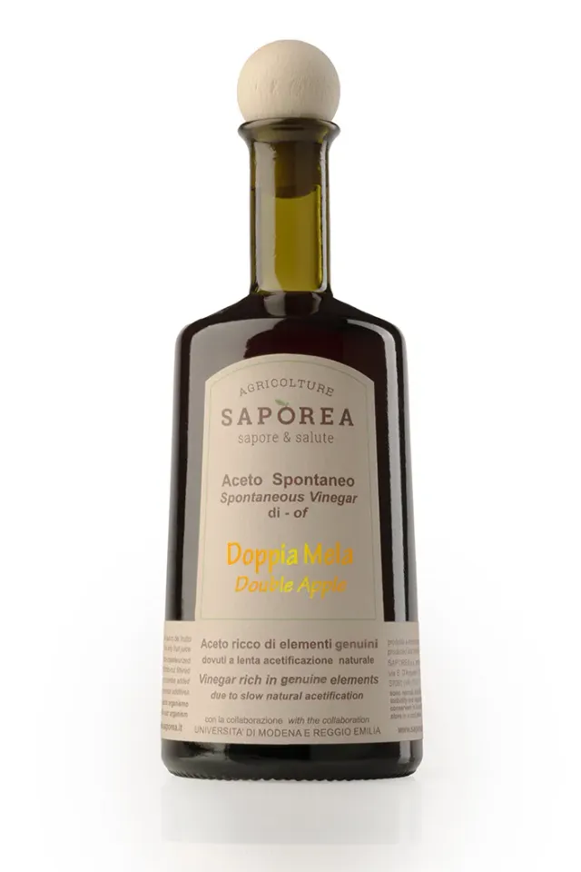 Saporea Aceto Spontaneo Doppia Mela 500 ml sidro