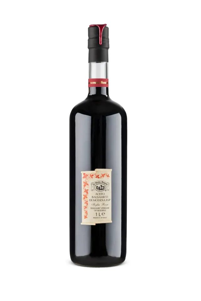 La Vecchia Dispensa Foglia Rossa Aceto Balsamico 500 ml fresco