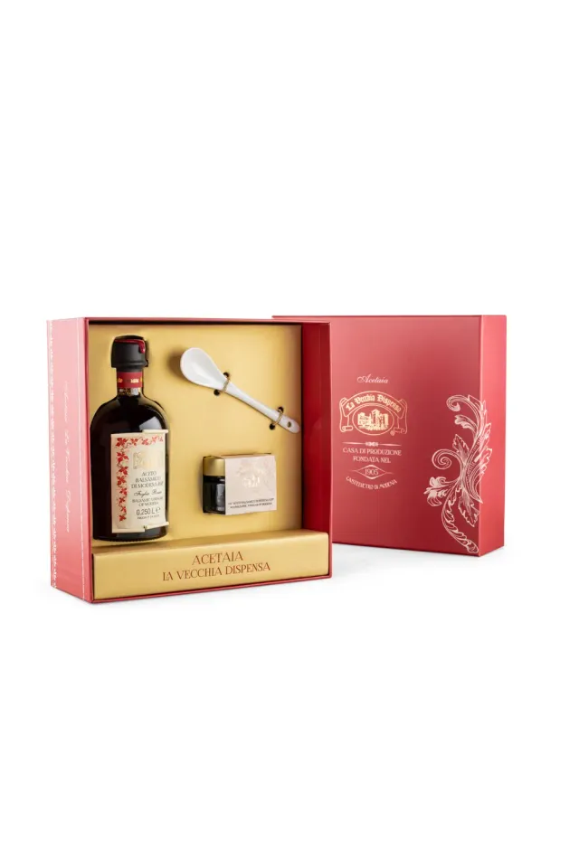 La Vecchia Dispensa Duetto Confezione Regalo Aceto e Perle 250+50g agrodolce