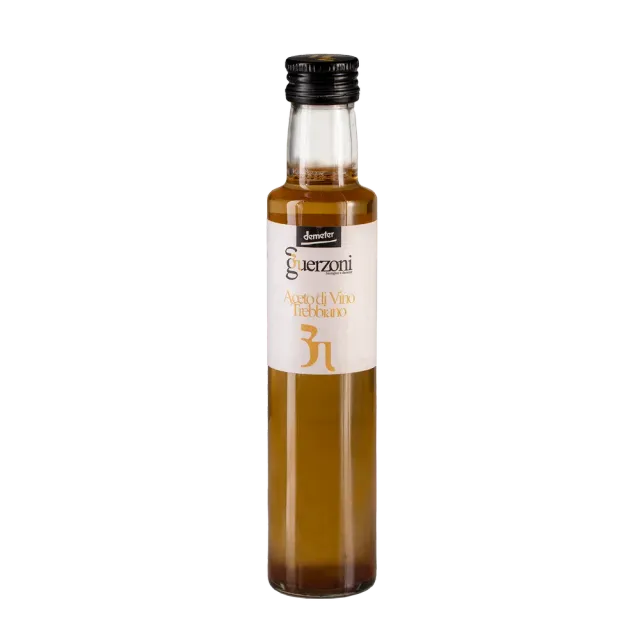 Acetaia Guerzoni Trebbiano aceto vino bianco 250 ml bio