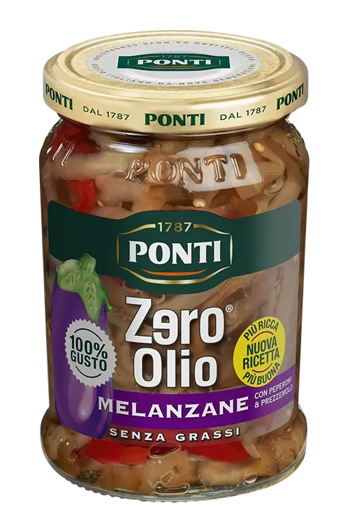 Ponti Melanzane Peperoni Prezzemolo Zero Olio