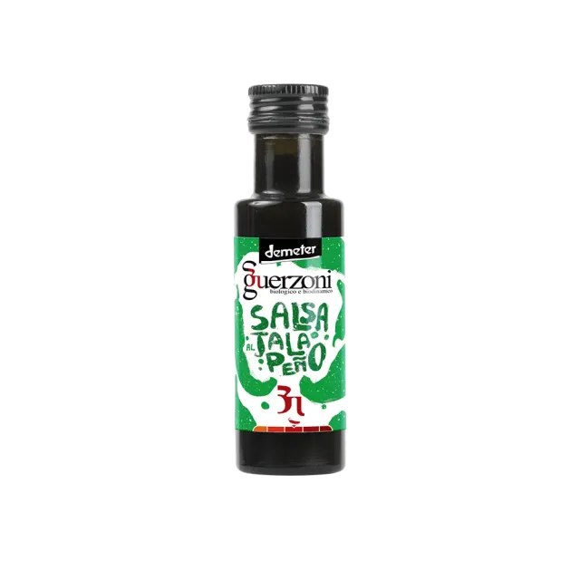Acetaia Guerzoni Jalapeño Verde salsa piccante 100 ml bio
