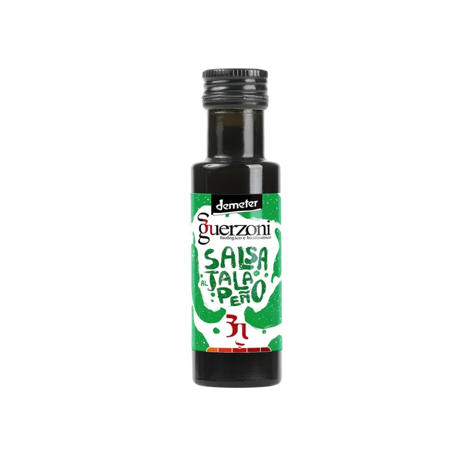 Acetaia Guerzoni Jalapeño Verde salsa piccante 100 ml bio
