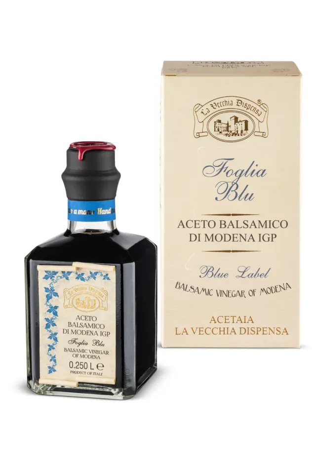 La Vecchia Dispensa Foglia Blu Aceto Balsamico IGP equilibrato
