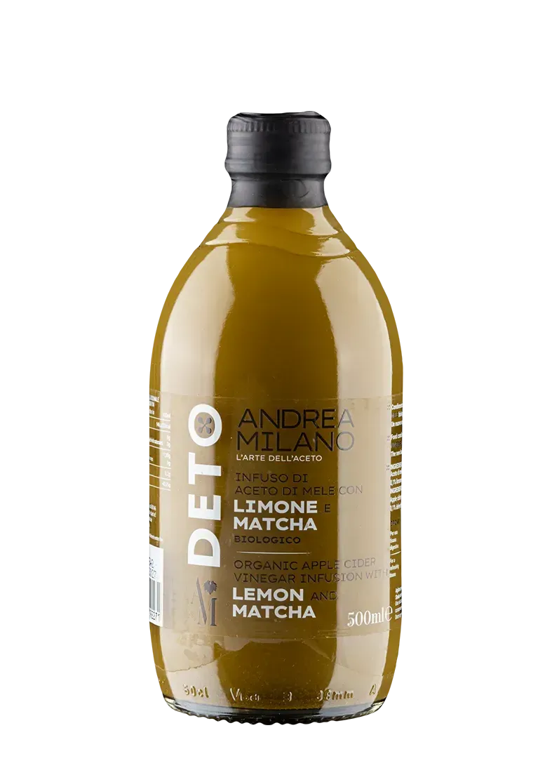 Andrea Milano Mele Limone Matcha infuso aceto bio