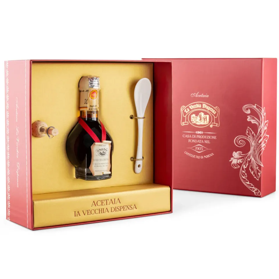 La Vecchia Dispensa Aceto Balsamico Tradizionale DOP 12 anni cofanetto