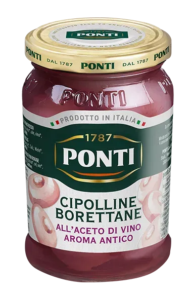 Ponti Aroma Antico Cipolline Borettane sottaceto all'aceto
