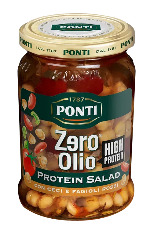 Ponti Zero Olio Protein Salad Ceci Fagioli Mix Proteico