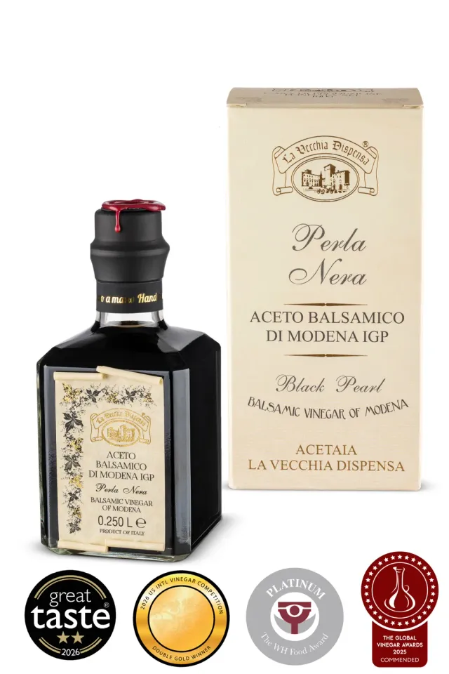 La Vecchia Dispensa Perla Nera Aceto Balsamico 250 ml intenso