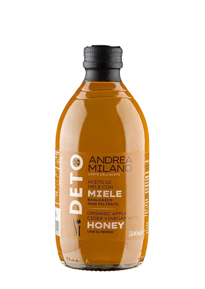 Andrea Milano Deto Miele aceto di mele bio con miele