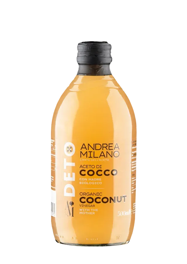 Andrea Milano Aceto di Cocco Biologico con Madre delicato