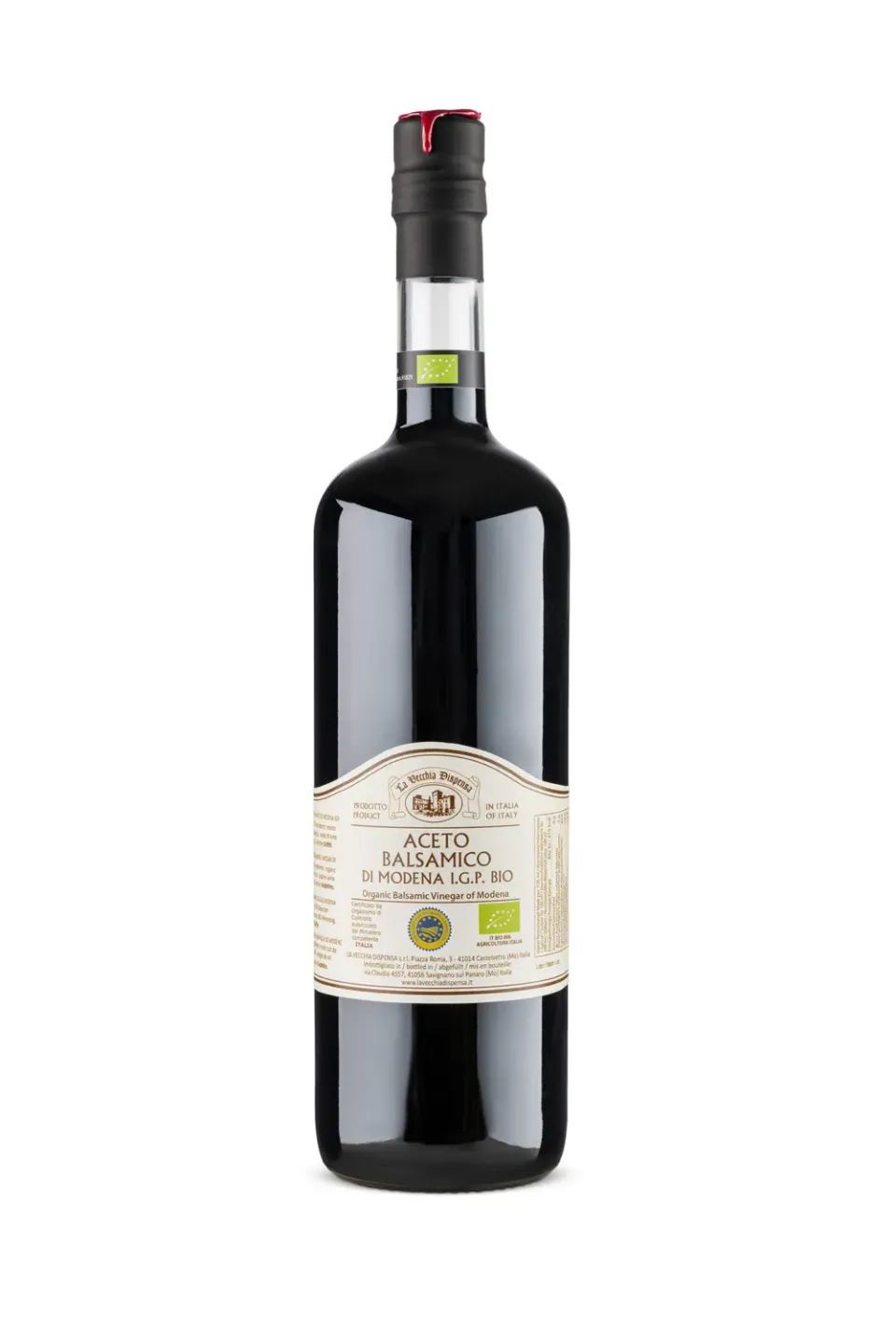 La Vecchia Dispensa Biologico aceto balsamico 1 litro formato famiglia