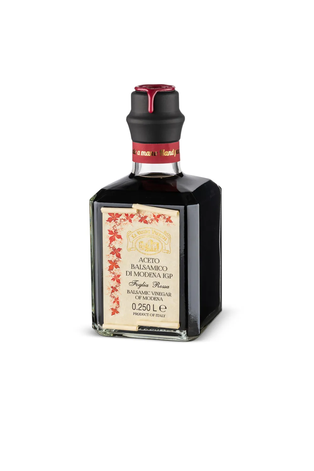 La Vecchia Dispensa Foglia Rossa aceto balsamico leggero insalate